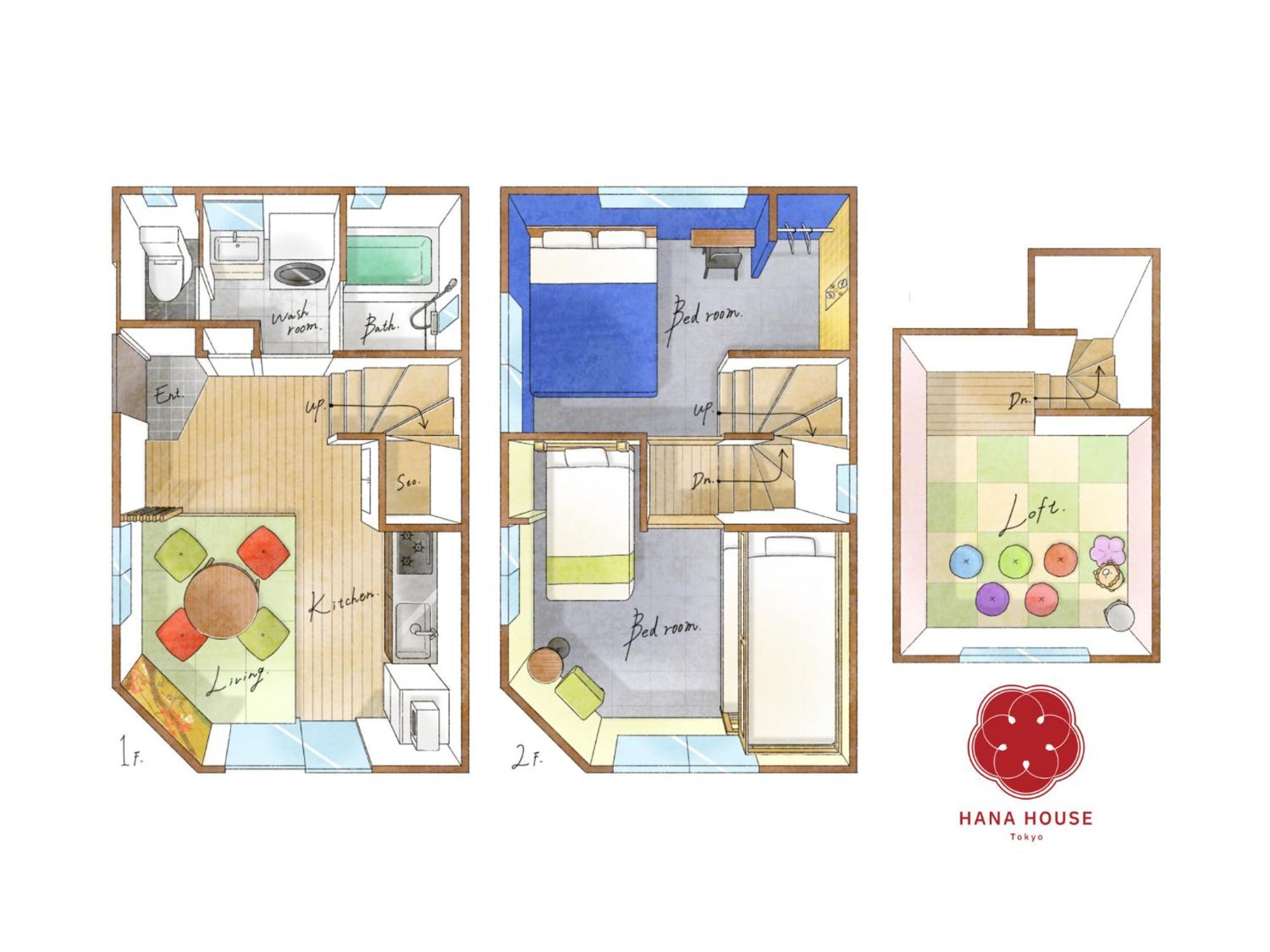 Hana House Tokyo - Private House, Full Kitchen, Kids Room Εξωτερικό φωτογραφία